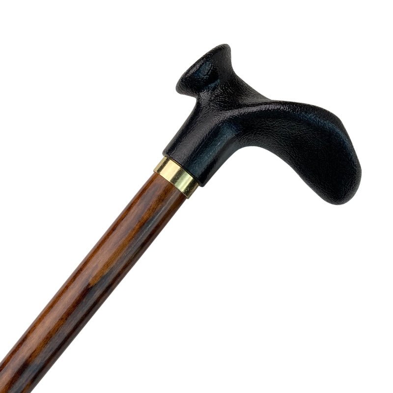 Træstok med ergonomisk håndtag - Seniorshop