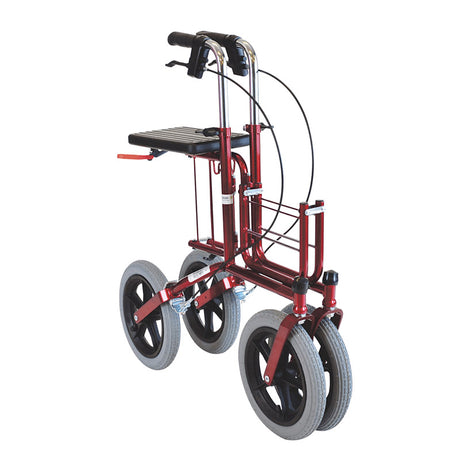 Carl Oscar rollator - med komforthjul