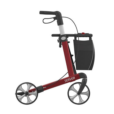 Server Rollator - Rød