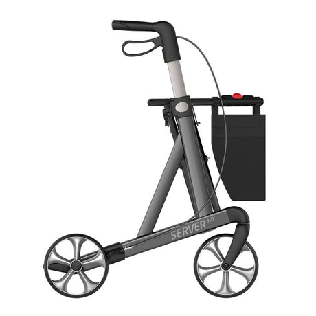 Server HD rollator - bredt sæde