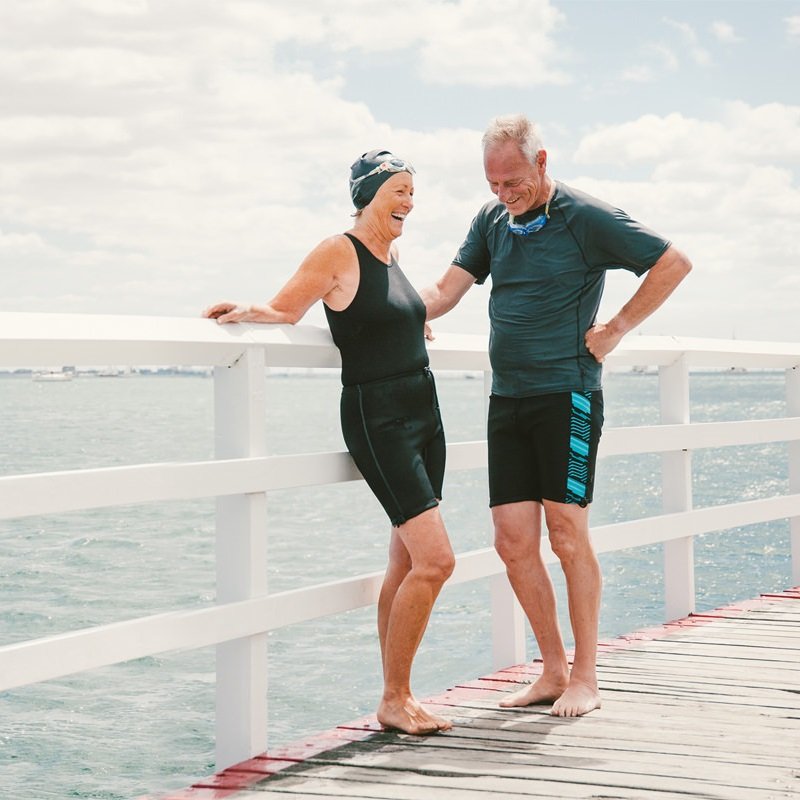 Aztek Inkontinenz-Badehose – Unisex