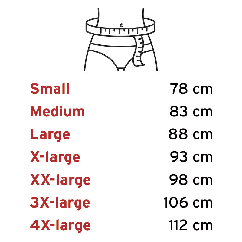 Zwarte incontinentie zwembroek - Unisex