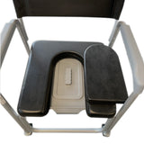 Badstoel / Toiletstoel met wielen