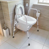 Toiletstoel, Verstelbare breedte