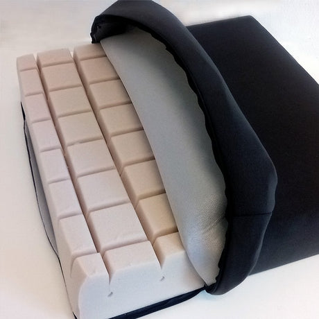 Velourbetræk til siddepude - 43x43x6 cm