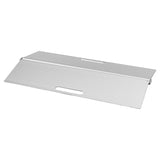 Deurdrempeloprit in aluminium, Opvouwbaar