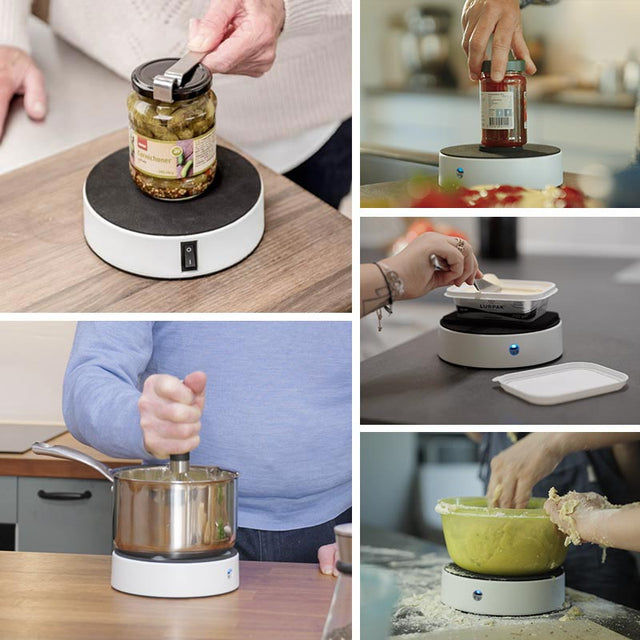Easy-Up® Halterung für Einhandgebrauch, Mit Zubehör