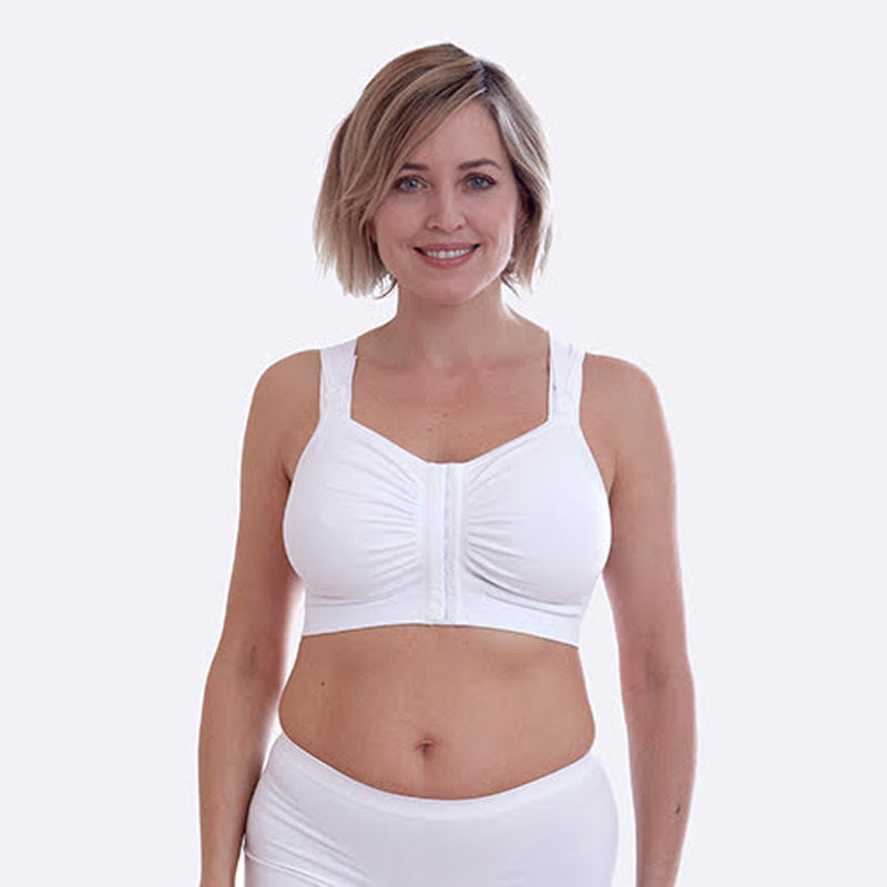Witte postoperatieve BH - Mirabelle