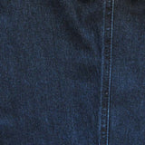 Jeans med elastik i taljen - Blå