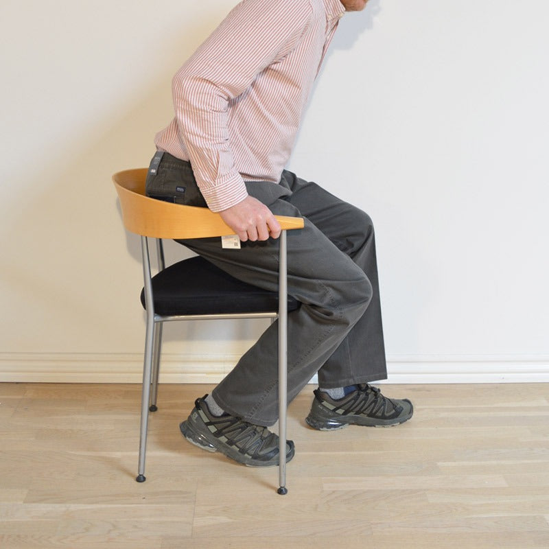 Bukser med elastisk talje - Grå