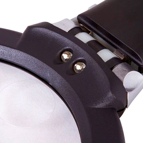 Sylup met koord en licht, 2,5x & 5x vergroting