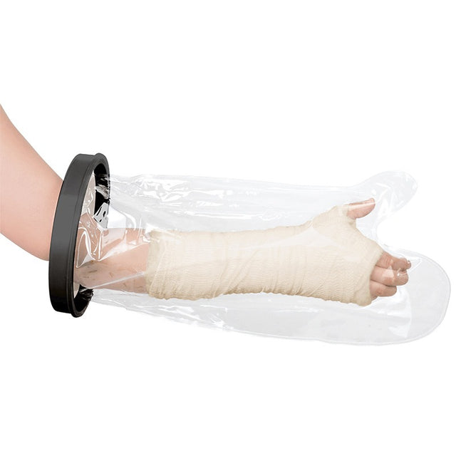 Badehoes voor bandage/gips, Onderarm