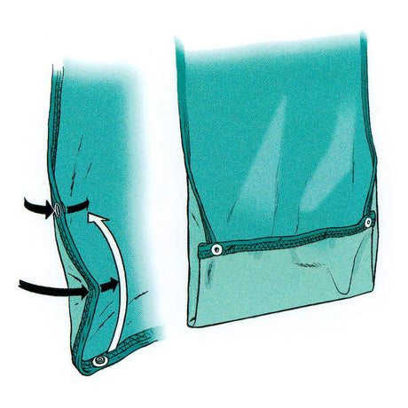 Esslatz Velour, Grün
