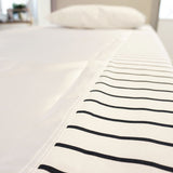 Glidelagen med satin - 140x220 cm