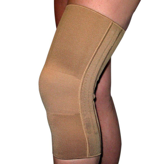 Elastische Kniebandage mit Spiralstäben